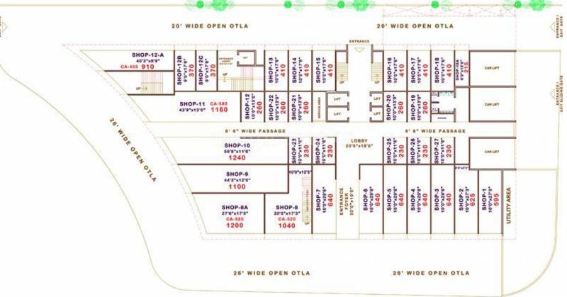 Images for Cluster Plan of Vintage The Pacific