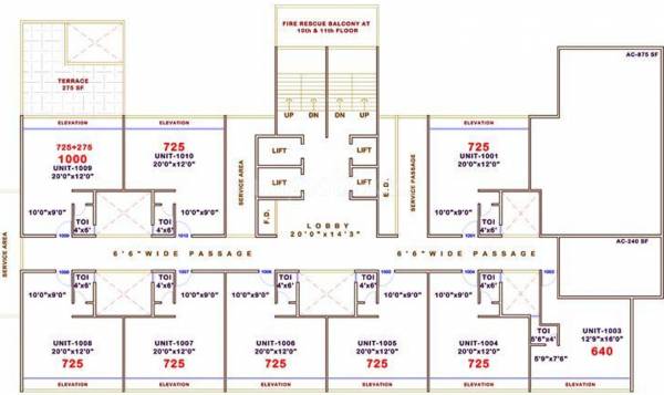 Images for Cluster Plan of Vintage The Pacific