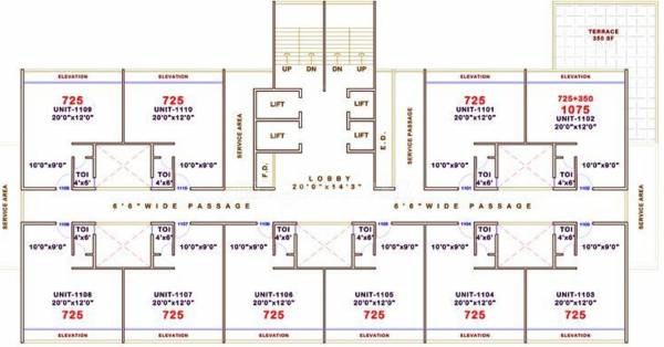 Images for Cluster Plan of Vintage The Pacific
