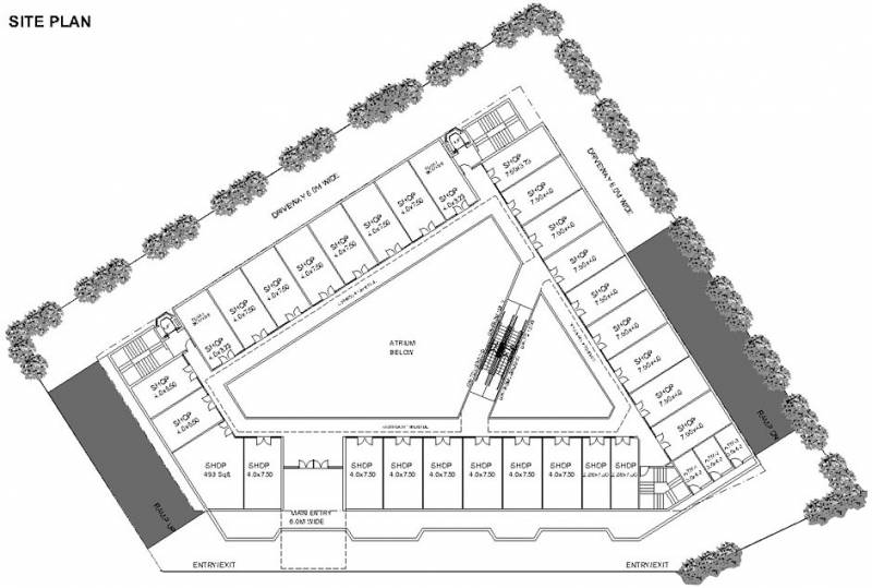 Images for Site Plan of Nidhi Colosseum