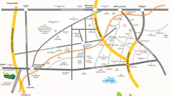  vana-bhoomi Location Plan