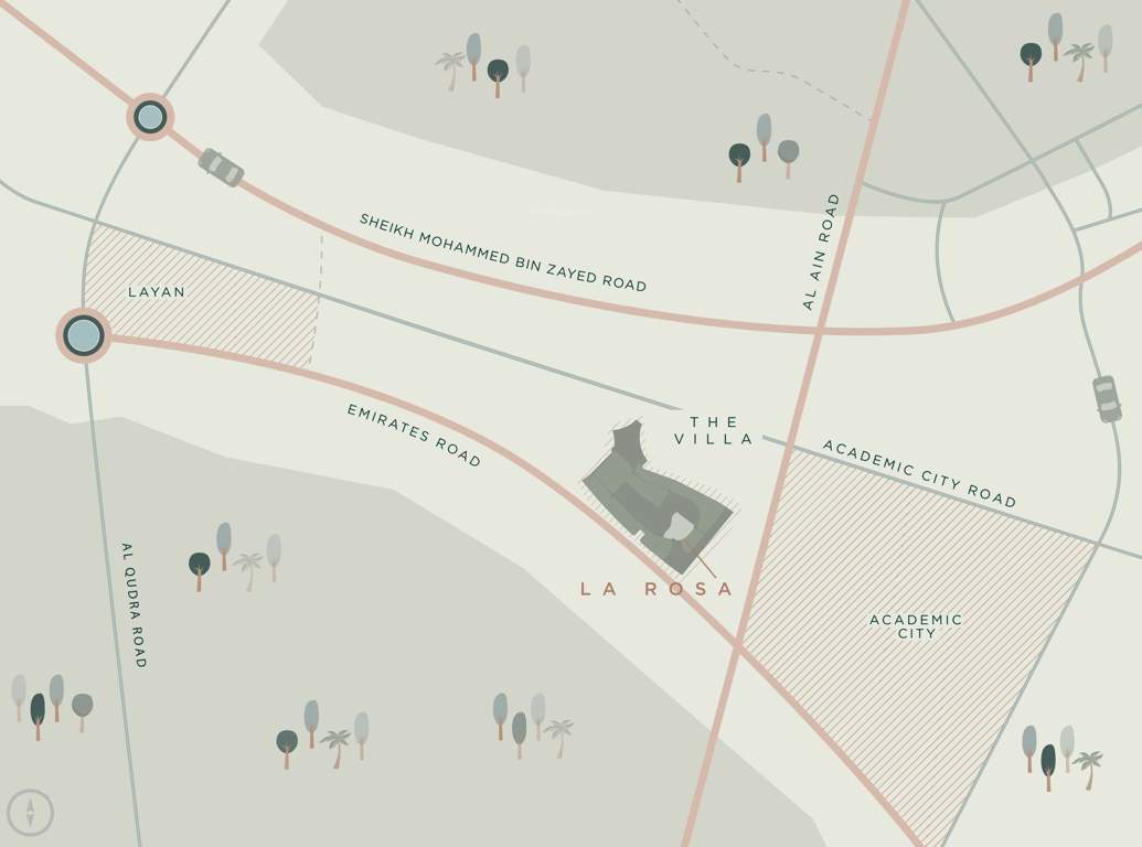 Images for Location Plan of Dubai Villanova La Rosa