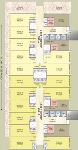 Images for Cluster Plan of Mahaavir Icon Commercial