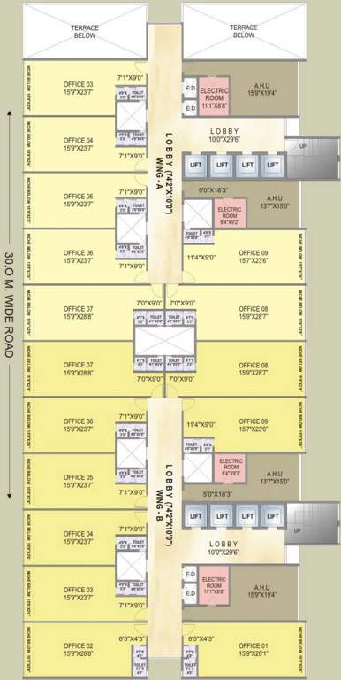 Images for Cluster Plan of Mahaavir Icon Commercial