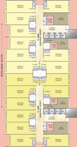 Images for Cluster Plan of Mahaavir Icon Commercial