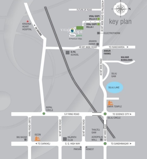  vraj-gopi-greens Location Plan