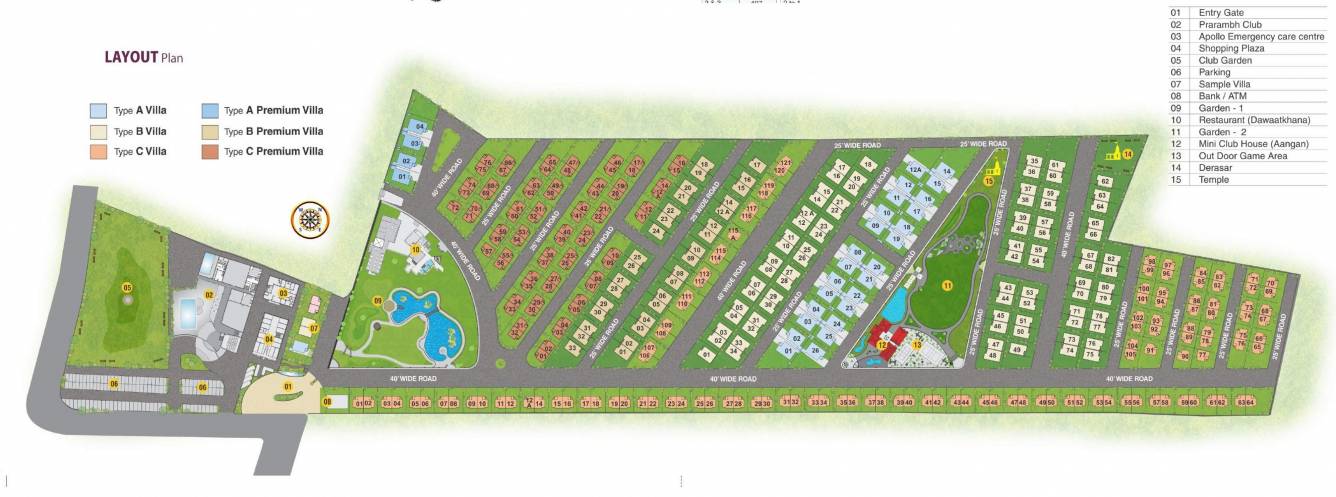  prarambh Layout Plan