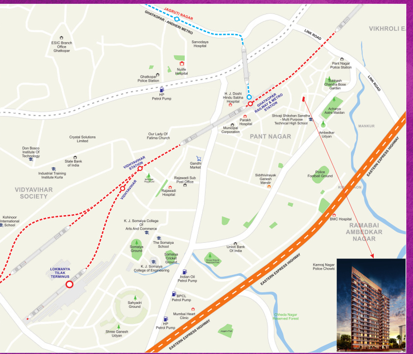  saphalya Location Plan