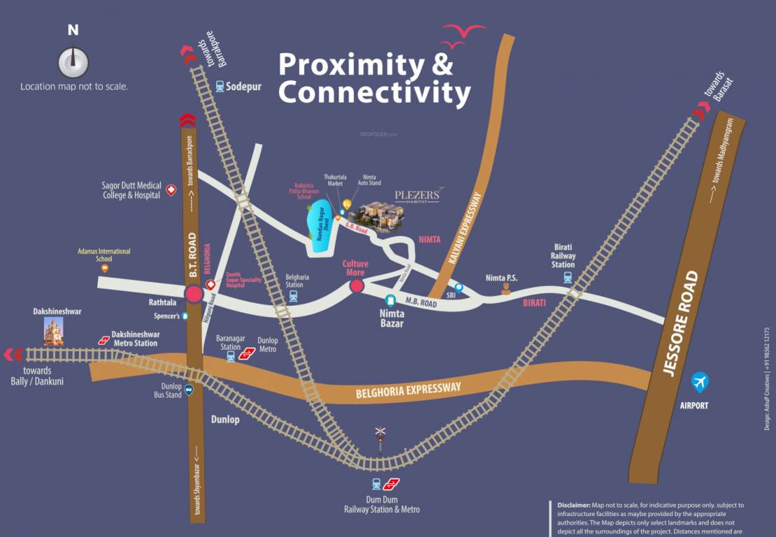  plezers habitat Location Plan