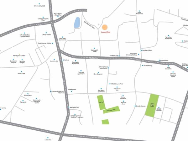 Images for Location Plan of Romell Diva Phase II And III