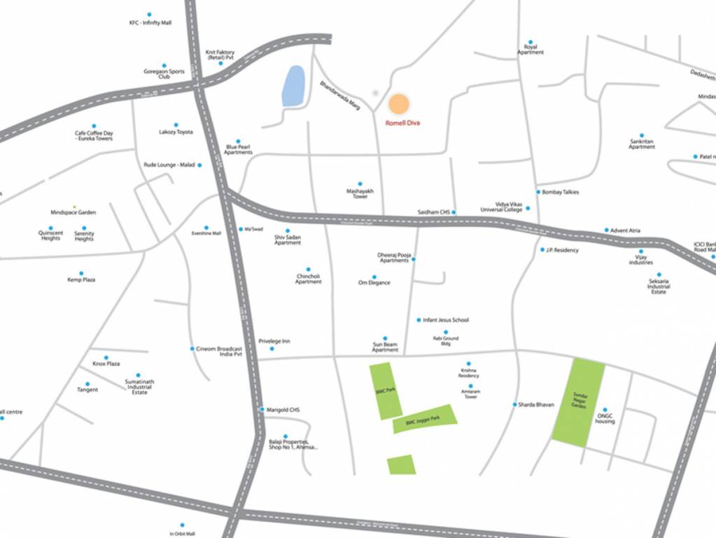 Images for Location Plan of Romell Diva Phase II And III