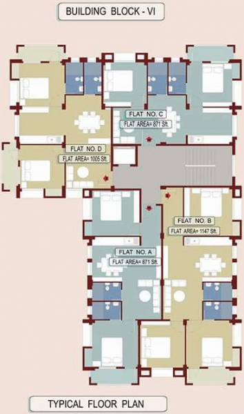 Images for Cluster Plan of Chakraborty Anjali Green