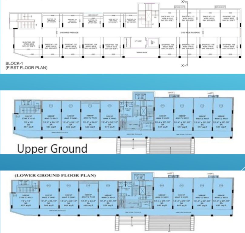  klassic homz Typical Cluster Plan