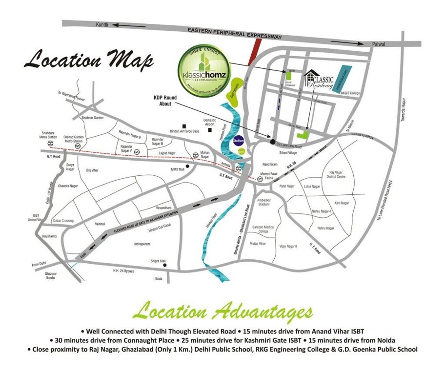  klassic homz Location Plan