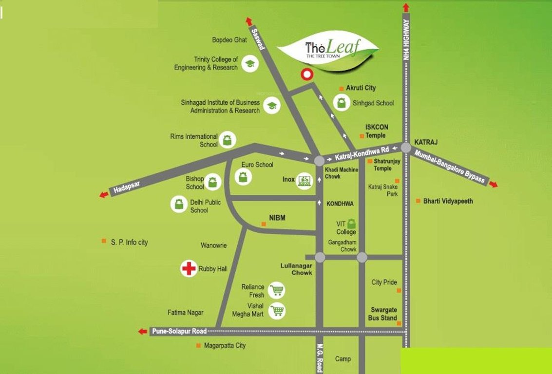 Images for Location Plan of Kothari The Leaf Phase III
