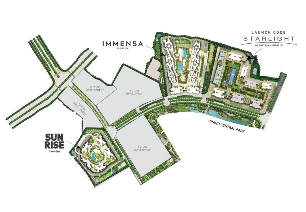 eternia at kalpataru parkcity Master Plan