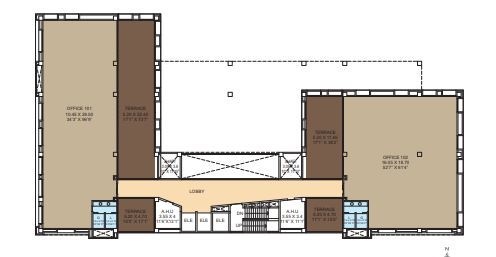  eco tower Cluster Plan