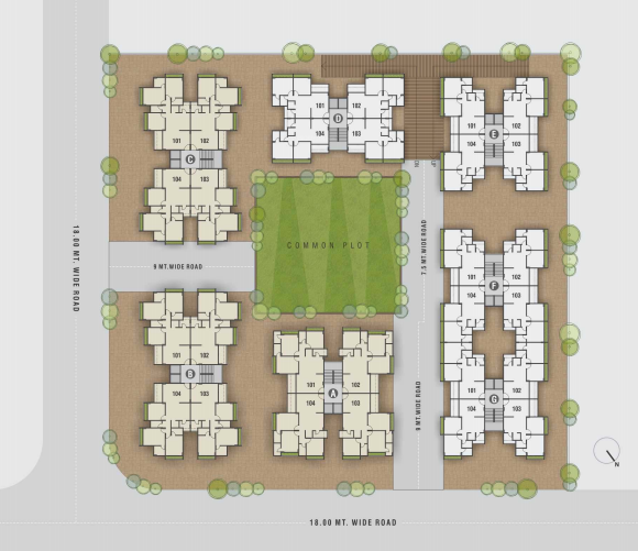  pramukh-elysium Master Plan