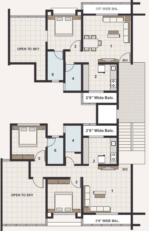  cresent point 4th Floor