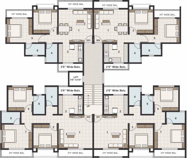  cresent-point Typical From 1st to 3rd Floor