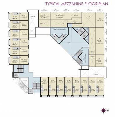  landmark Typical Floor Plan