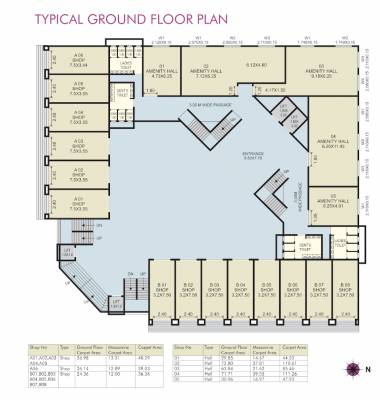  landmark Typical Ground Floor Plan