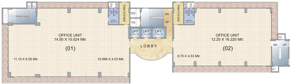 Images for Cluster Plan of UniMax Deekay Techpark