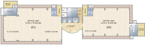 Images for Cluster Plan of UniMax Deekay Techpark