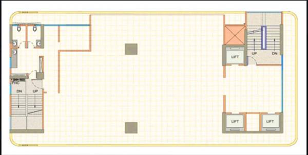  tower Cluster Plan from 1st to 5th Floor