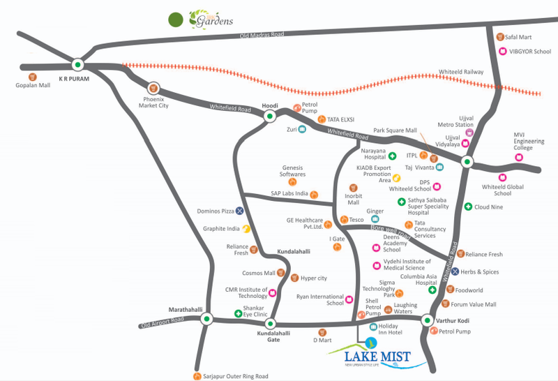  lake mist Location Plan