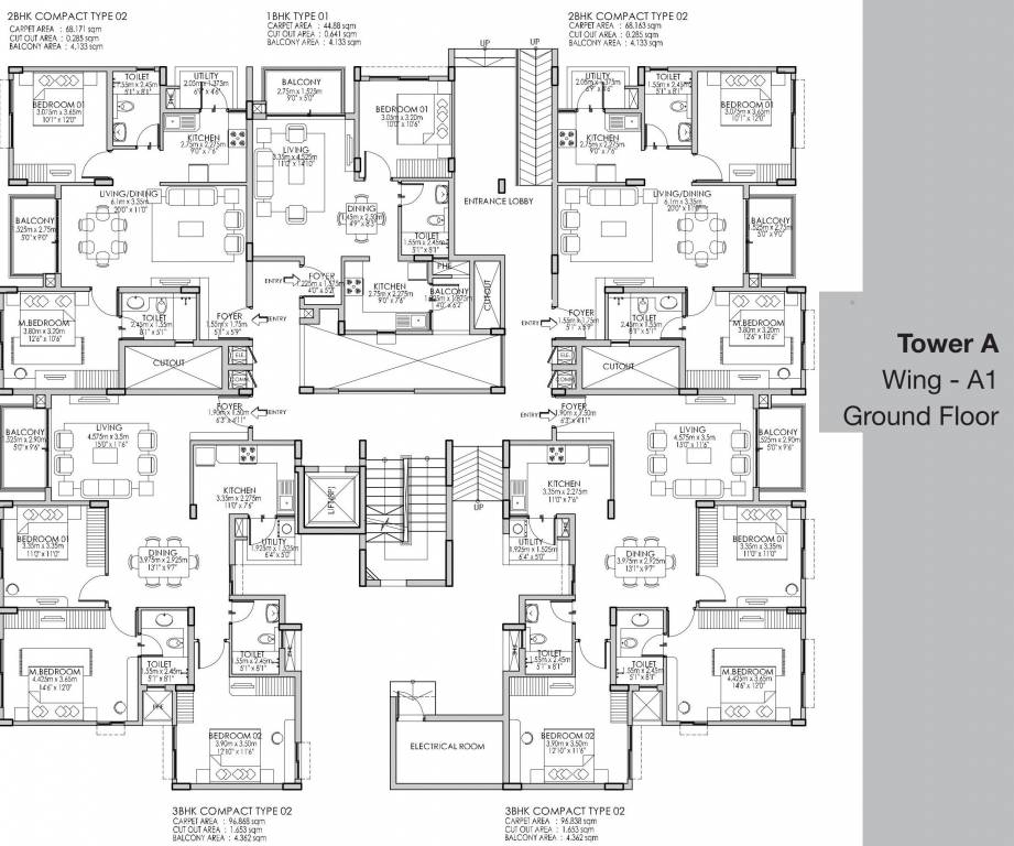 Images for Cluster Plan of Godrej Zest At Godrej Eternity