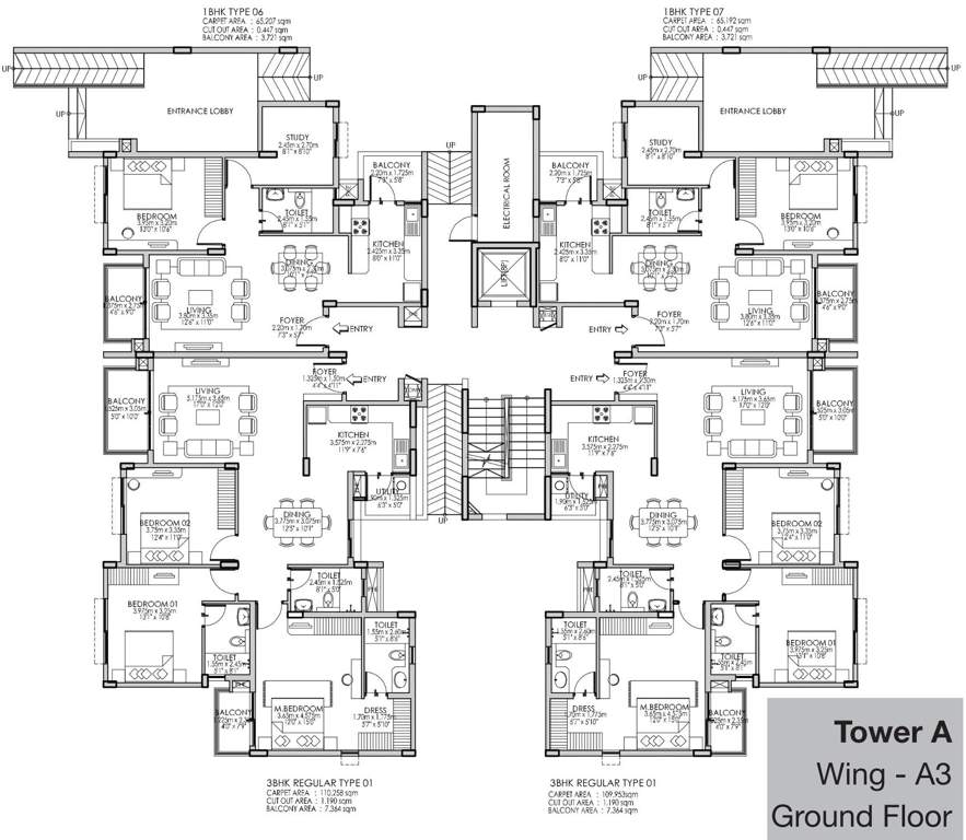 Images for Cluster Plan of Godrej Zest At Godrej Eternity