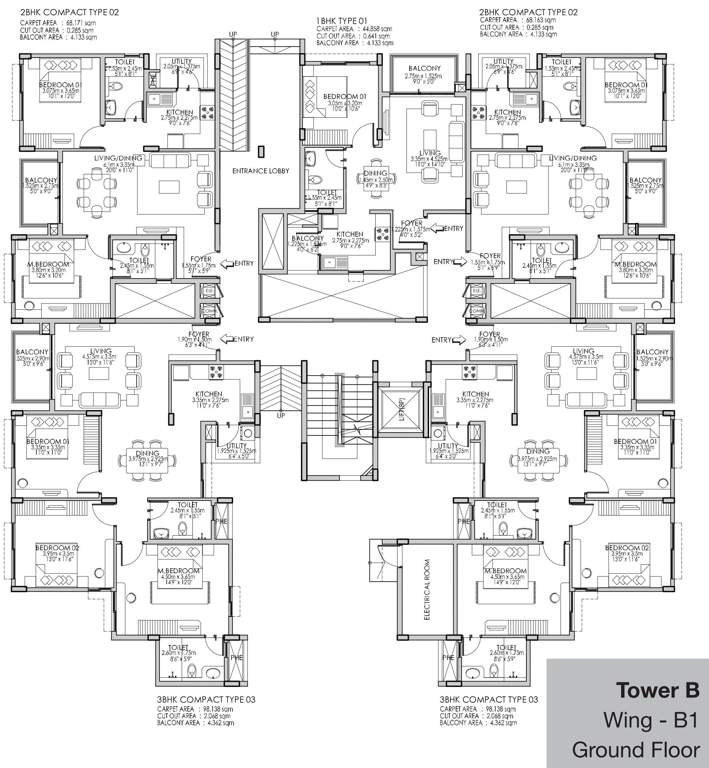 Images for Cluster Plan of Godrej Zest At Godrej Eternity