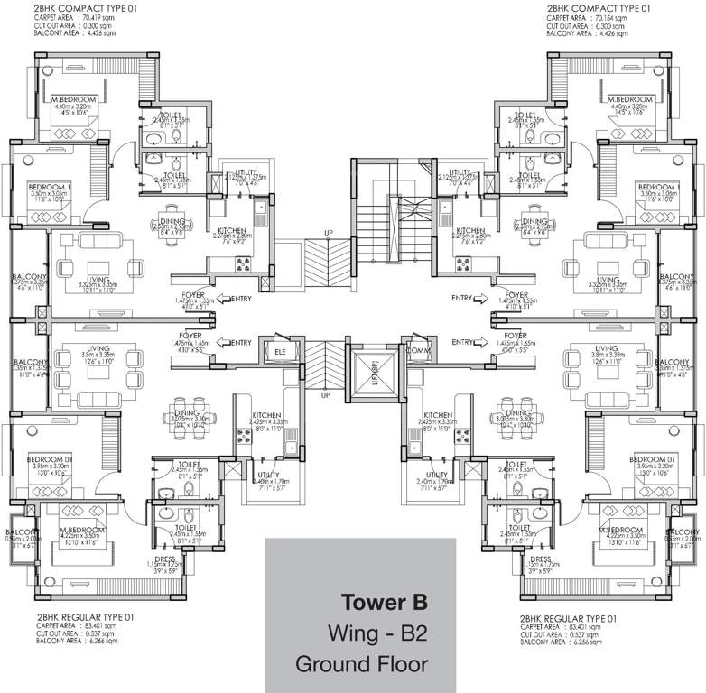 Images for Cluster Plan of Godrej Zest At Godrej Eternity