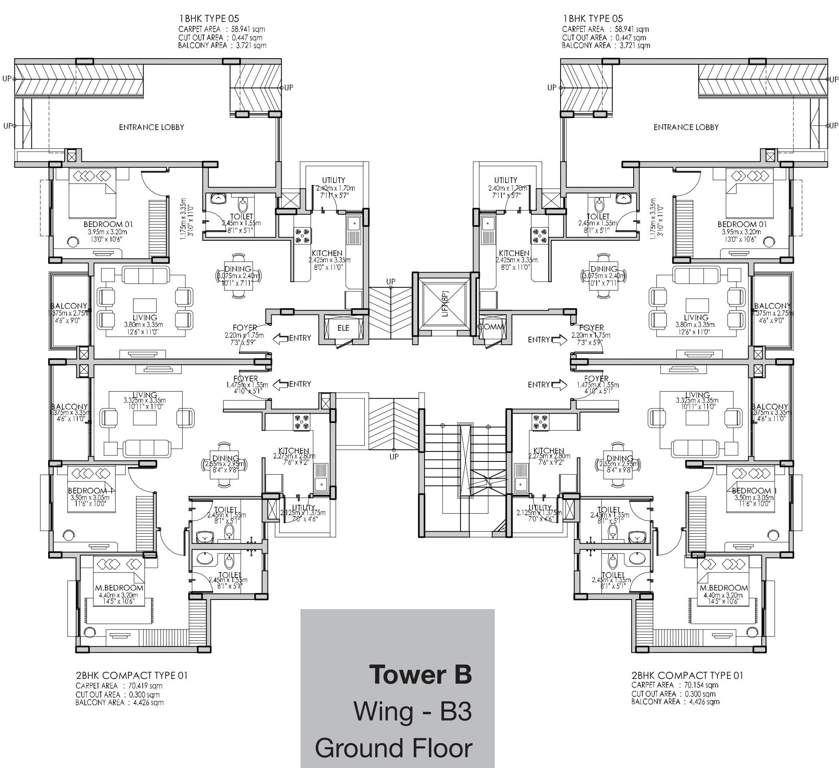 Images for Cluster Plan of Godrej Zest At Godrej Eternity