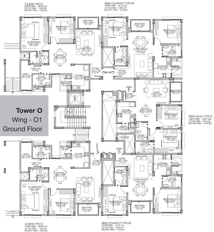Images for Cluster Plan of Godrej Zest At Godrej Eternity