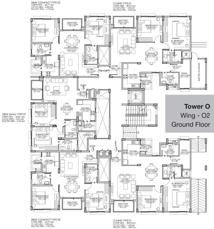 Images for Cluster Plan of Godrej Zest At Godrej Eternity