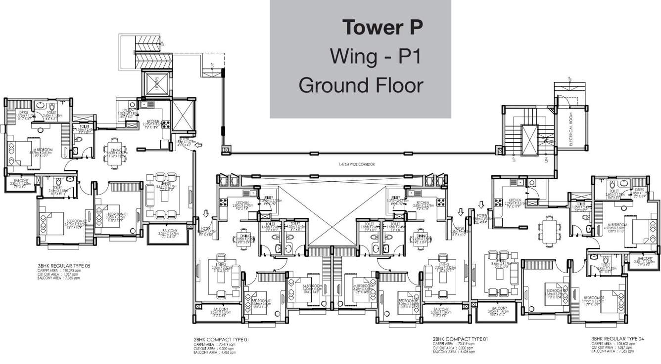 Images for Cluster Plan of Godrej Zest At Godrej Eternity