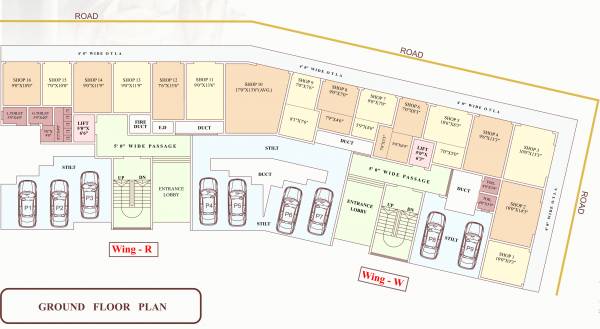  homes Ground Floor Plan