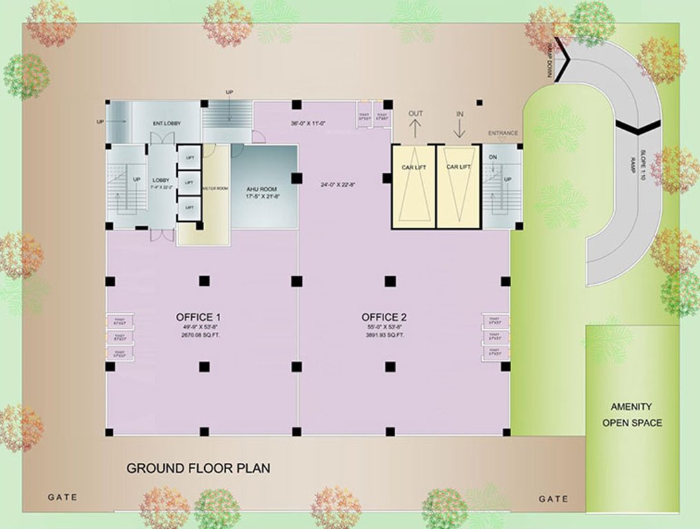  corporate park Vakratunda Corporate Park Cluster Plan