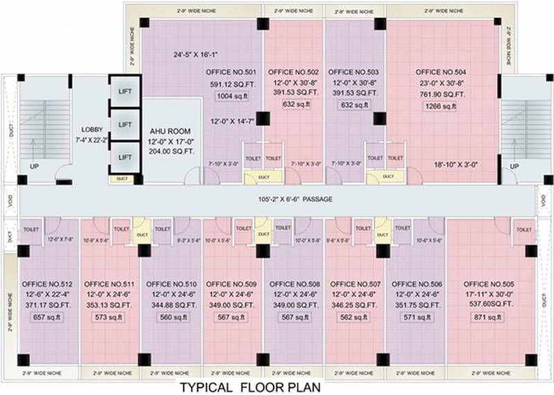  corporate-park Vakratunda Corporate Park Cluster Plan