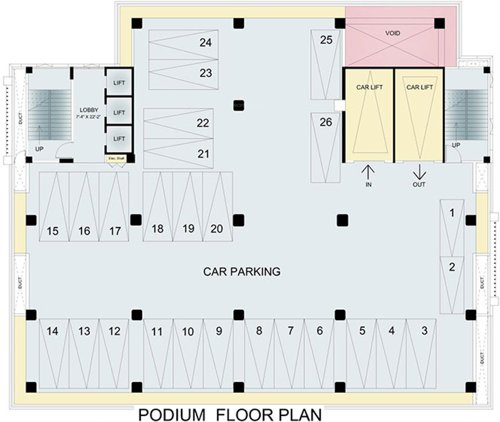  corporate-park Vakratunda Corporate Park Cluster Plan