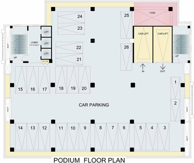  corporate-park Vakratunda Corporate Park Cluster Plan