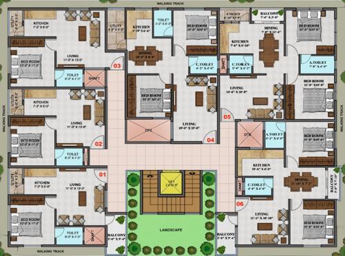 Images for Cluster Plan of Aspire Chandana