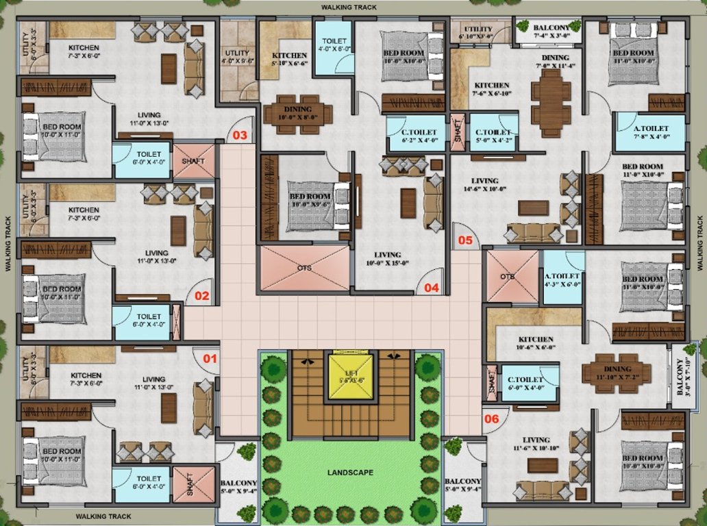 Images for Cluster Plan of Aspire Chandana
