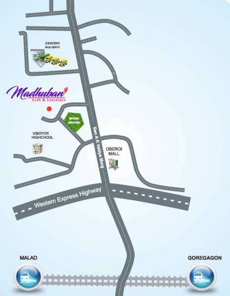  madhuban Location Plan