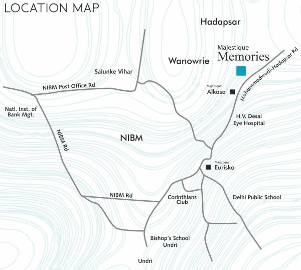 Images for Location Plan of Majestique Memories 90 Phase II