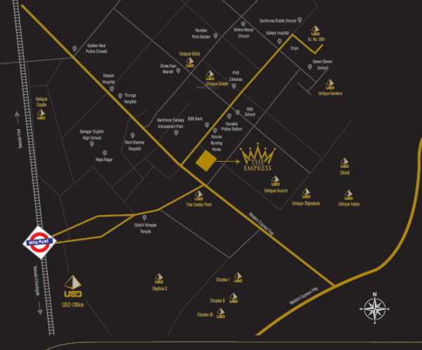  the-empress Location Plan