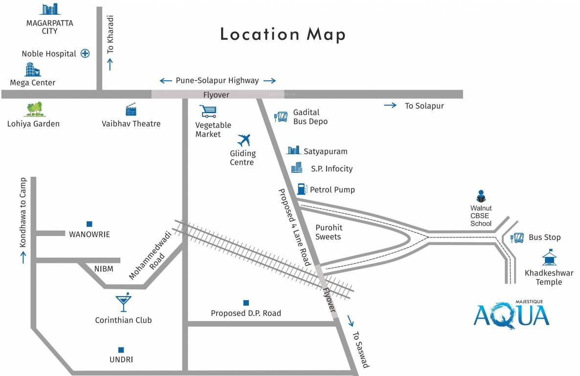 Images for Location Plan of Majestique Aqua Phase III