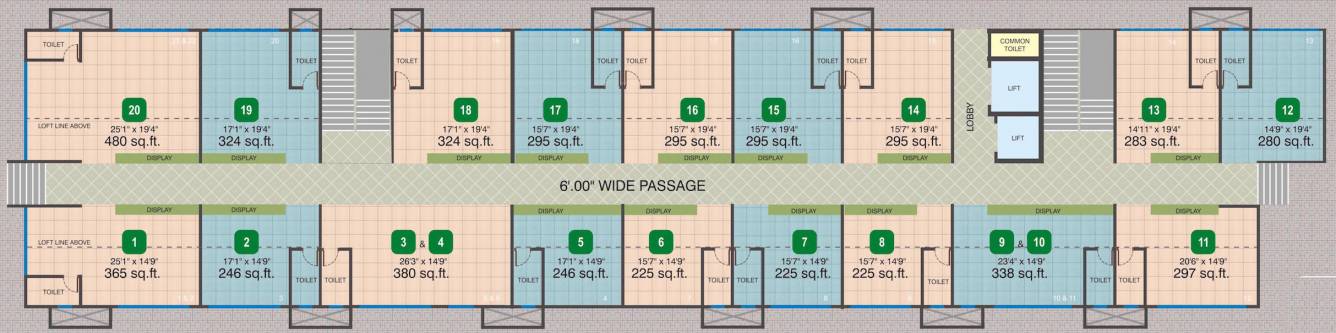 Images for Cluster Plan of Dipti Square